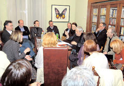 Sa susreta u Srpskom književnom društvu (Foto S. Marković)